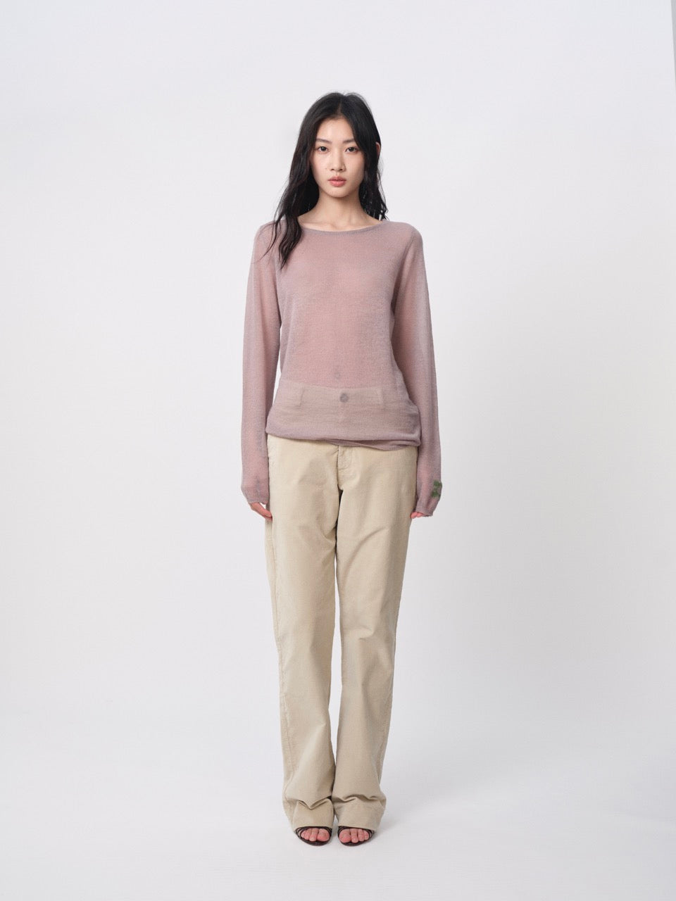 The Botanist Vanilla Mohair Sweater