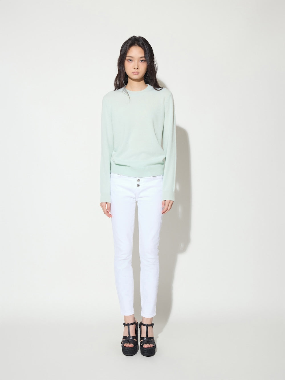 The Designer Ink Sofa Crew Neck Cashmere Sweater