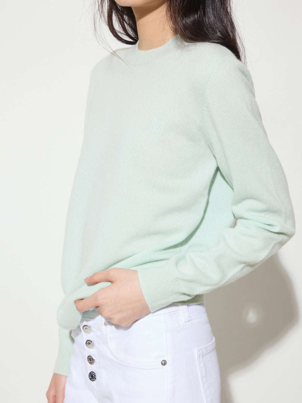 The Designer Jade Sofa Crew Neck Cashmere Sweater