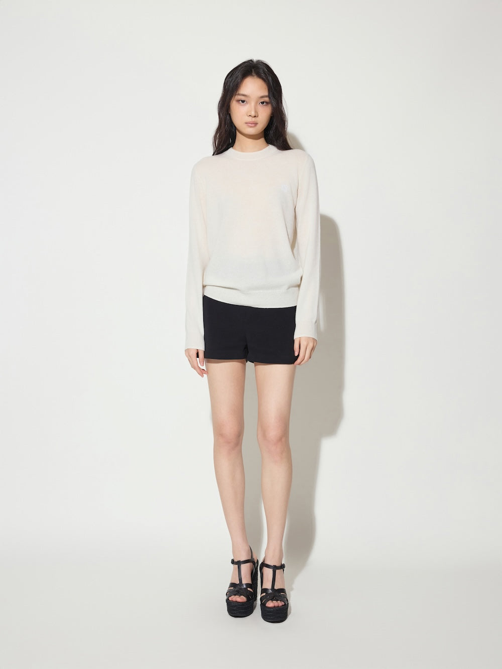 The Designer Ink Sofa Crew Neck Cashmere Sweater