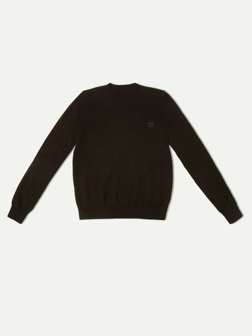 The Designer Sepia Sofa Crew Neck Cashmere Sweater