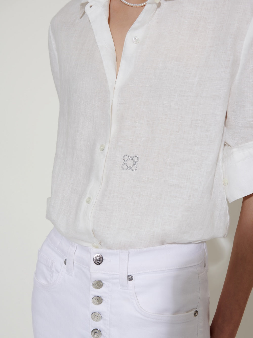 The Gardener Linen Shirt Juniper
