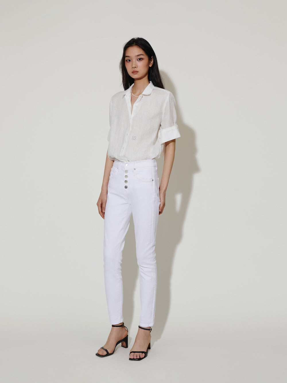 The Gardener Linen Shirt Jasmine