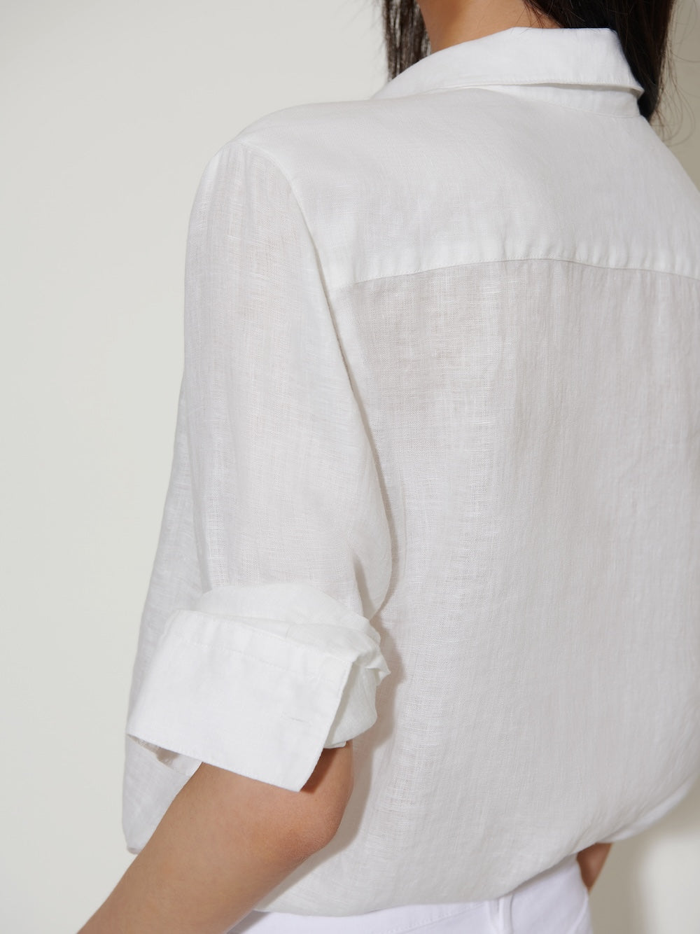 The Gardener Linen Shirt Jasmine