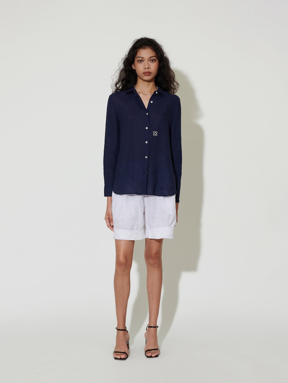 The Gardener Linen Shirt Juniper