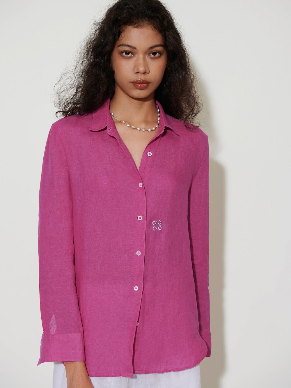 The Gardener Linen Shirt Juniper