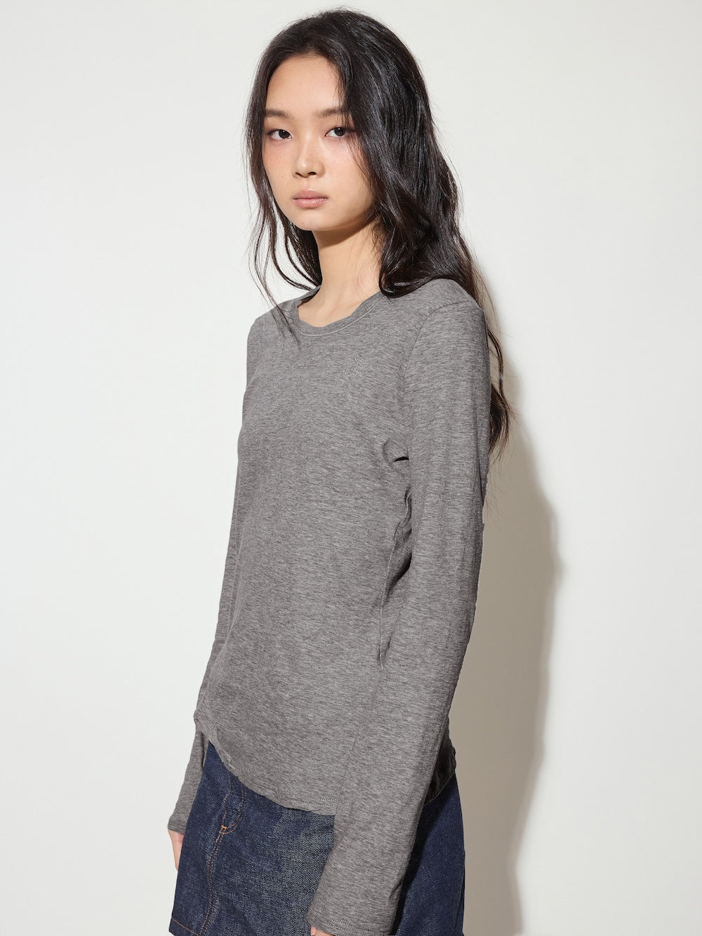 The Traveler Mulberry Sofa Cotton Crew Neck Long Sleeve