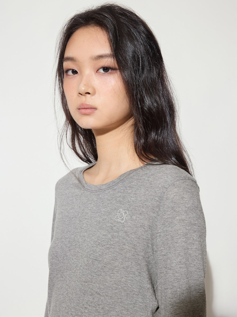 The Traveler Marble Sofa Cotton Crew Neck Long Sleeve