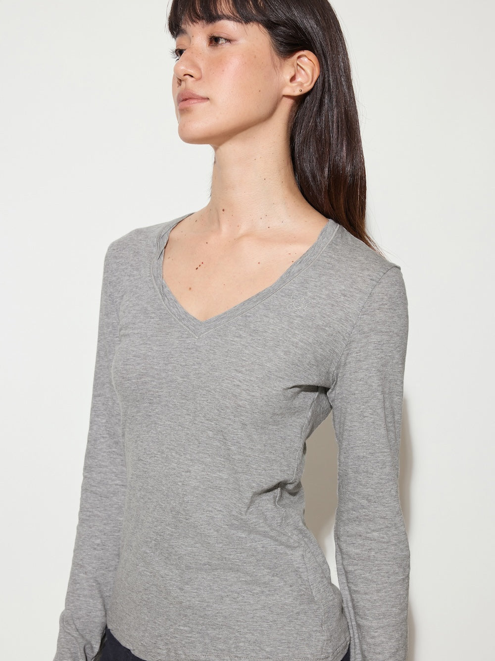 The Traveler Marble Sofa Cotton V neck Long Sleeve