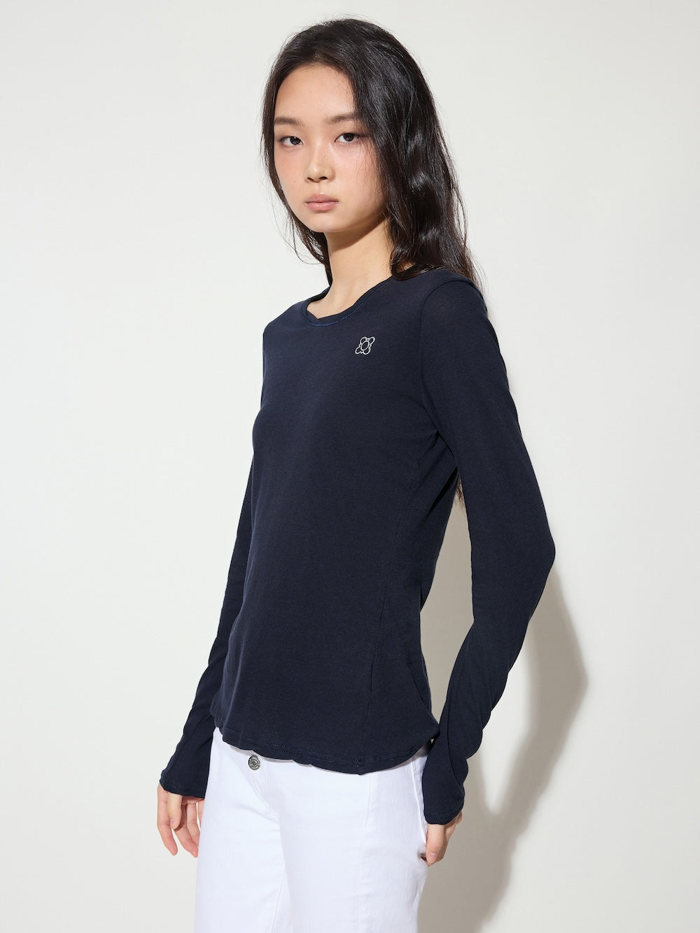 The Traveler Mulberry Sofa Cotton Crew Neck Long Sleeve