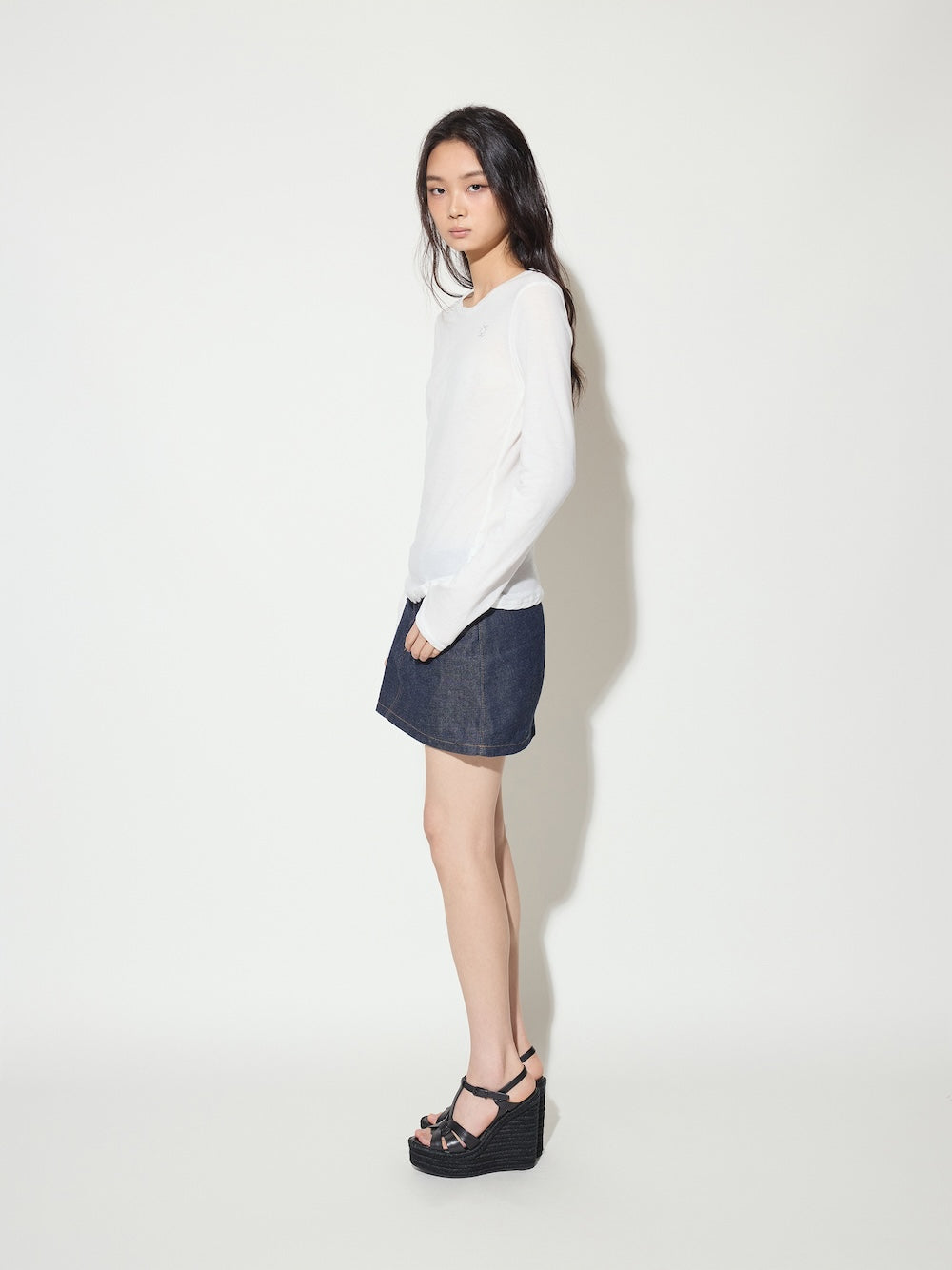 The Traveler Salt Sofa Cotton Crew Neck Long Sleeve