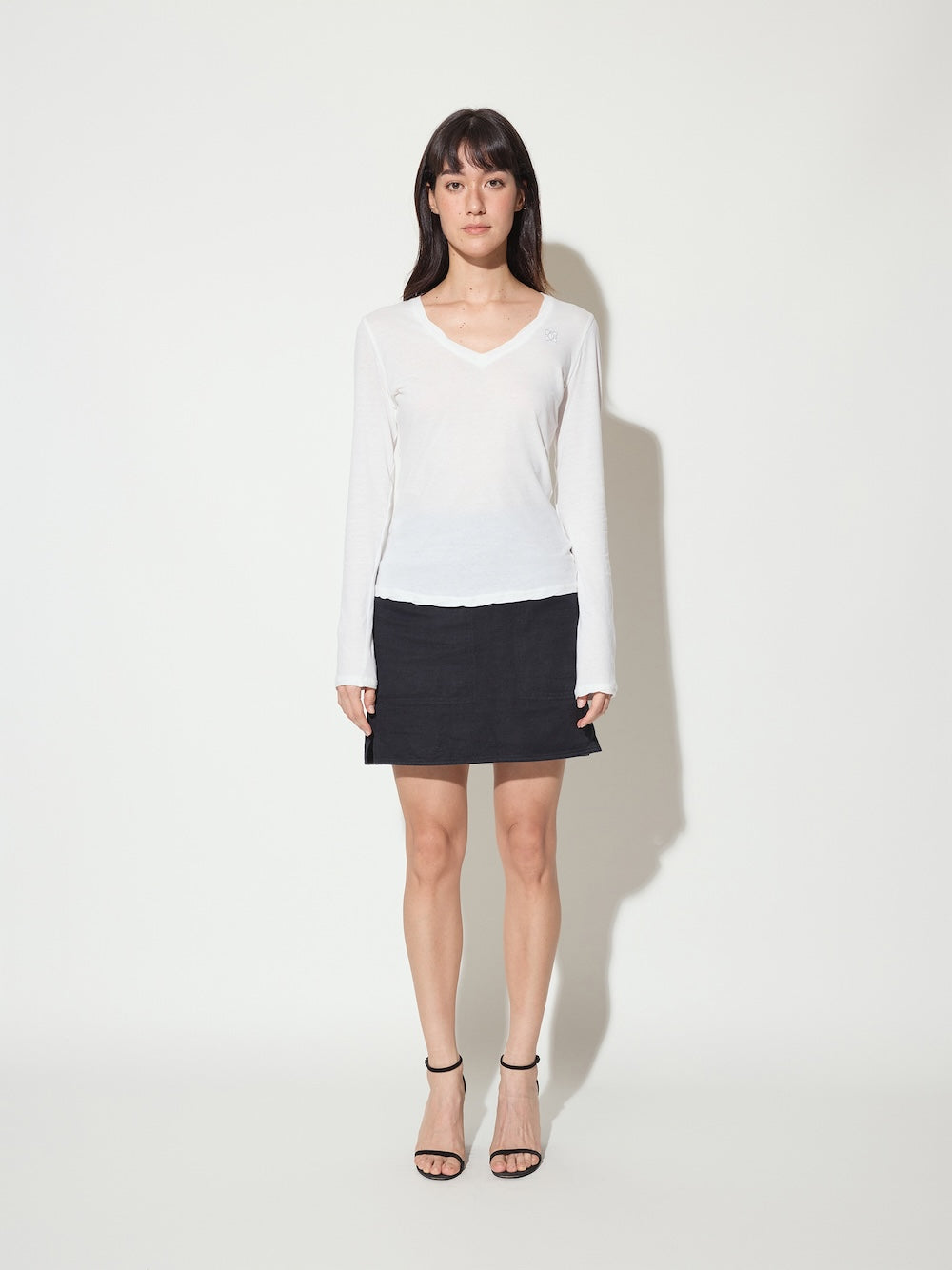 The Traveler Salt Sofa Cotton V neck Long Sleeve