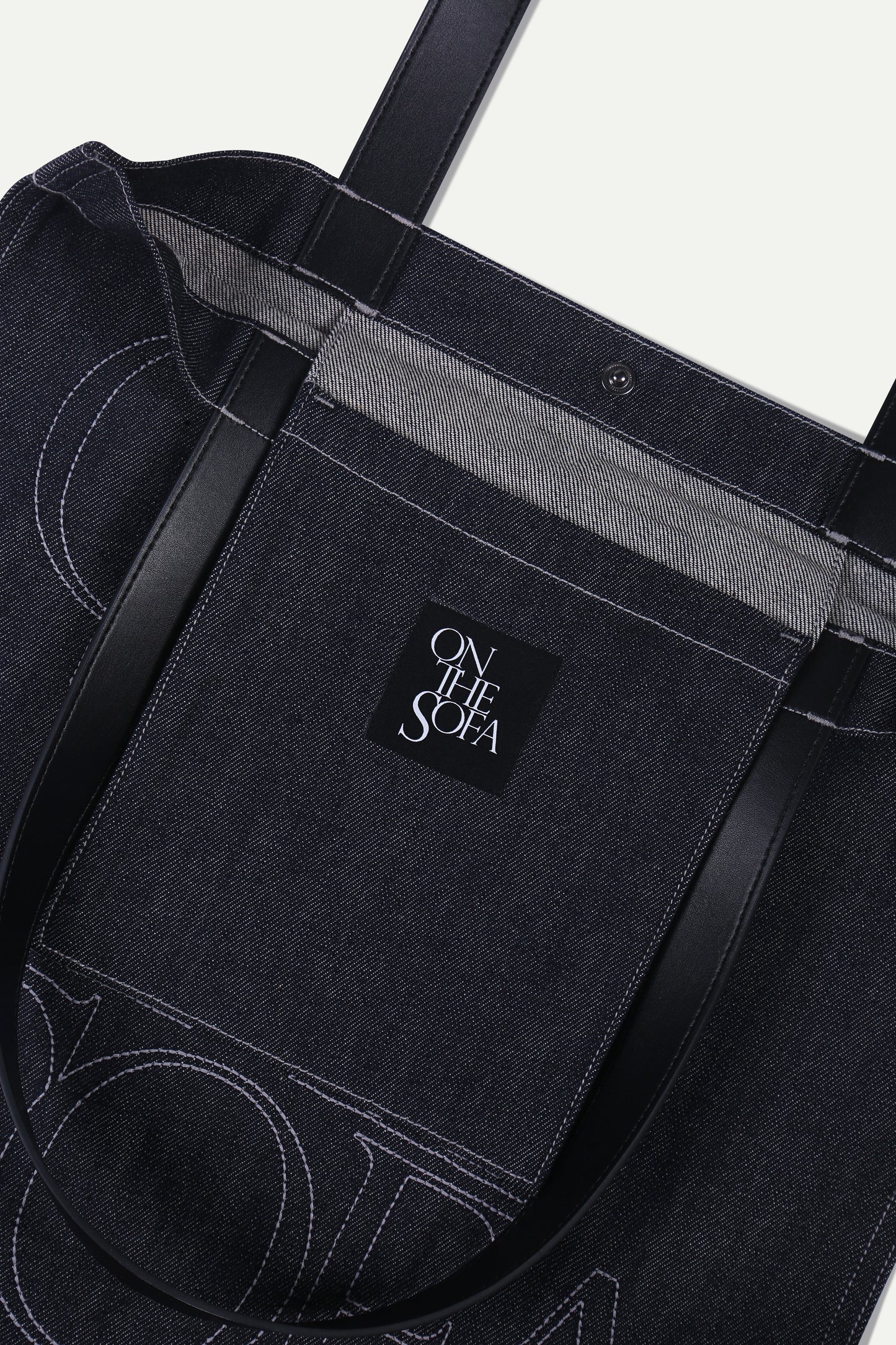 OnTheSofa Denim Collection Tote Bag