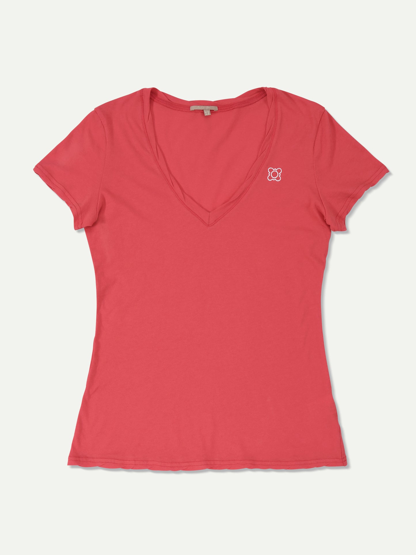 The Traveler Slub Tee Red Ink