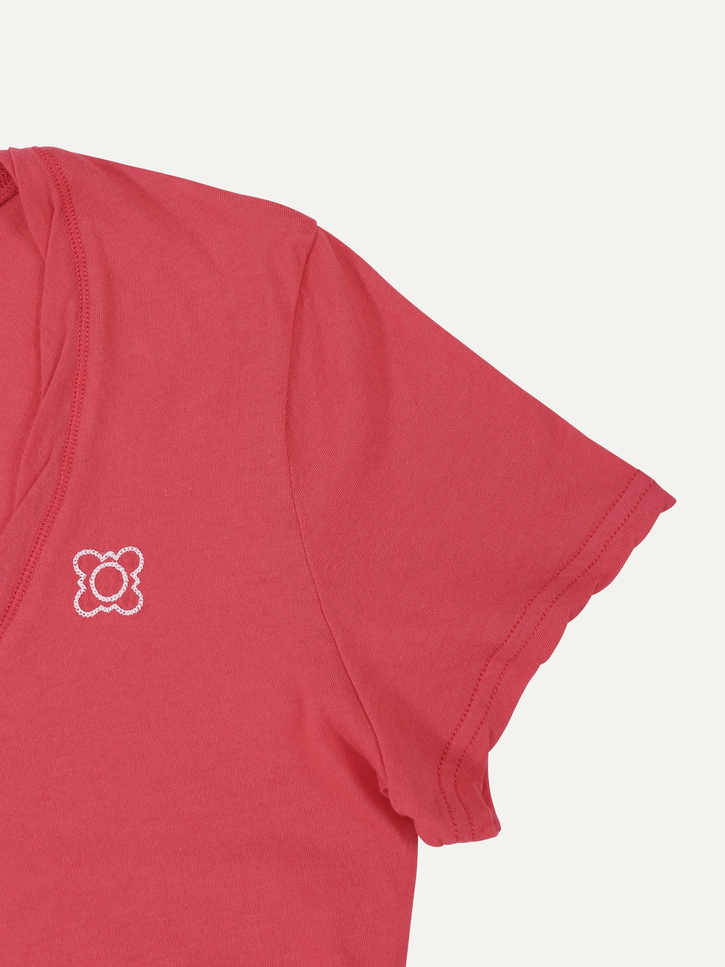 The Traveler Slub Tee Red Ink