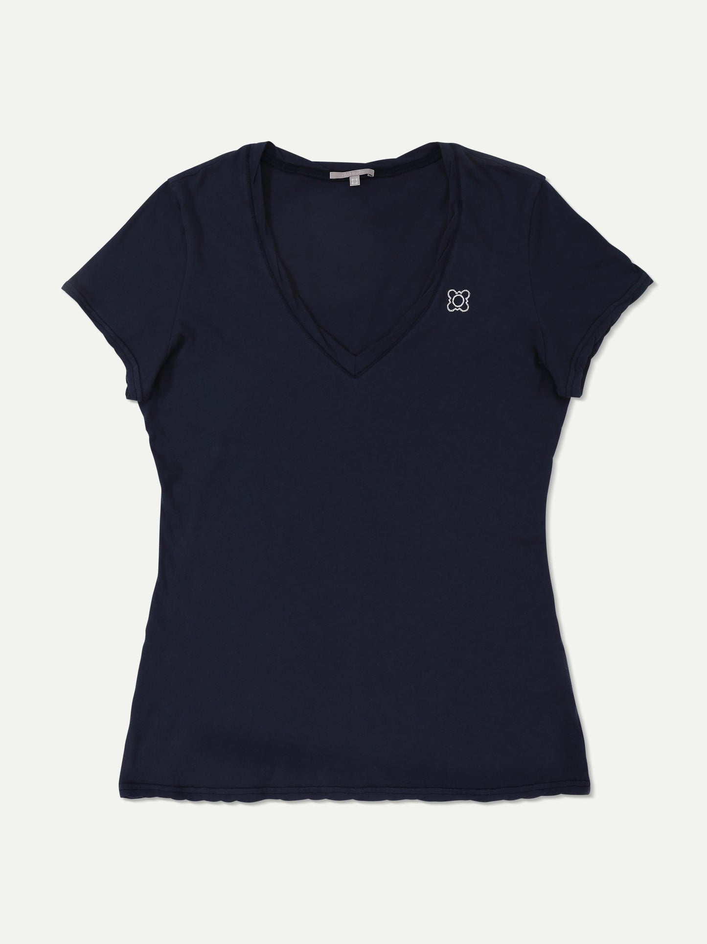The Traveler Slub Tee  Blue Ink