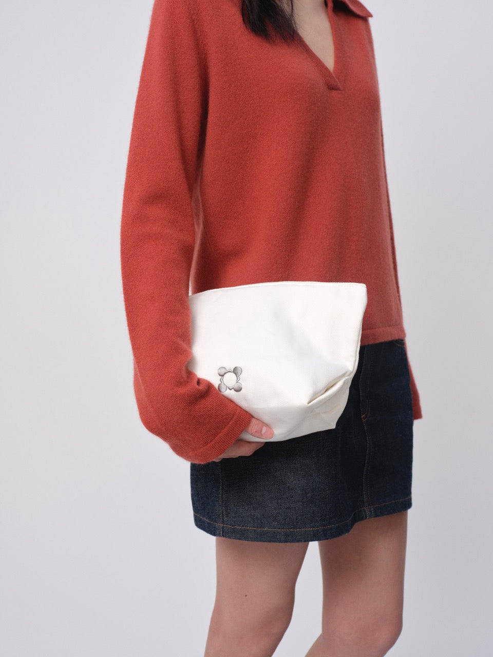 Oyster Collection Pouch Pearl