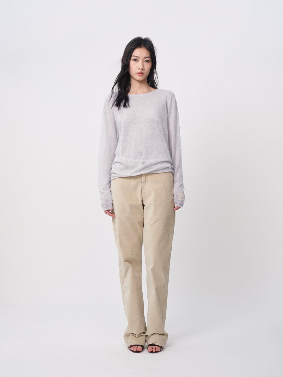 The Botanist Basil Mohair Sweater