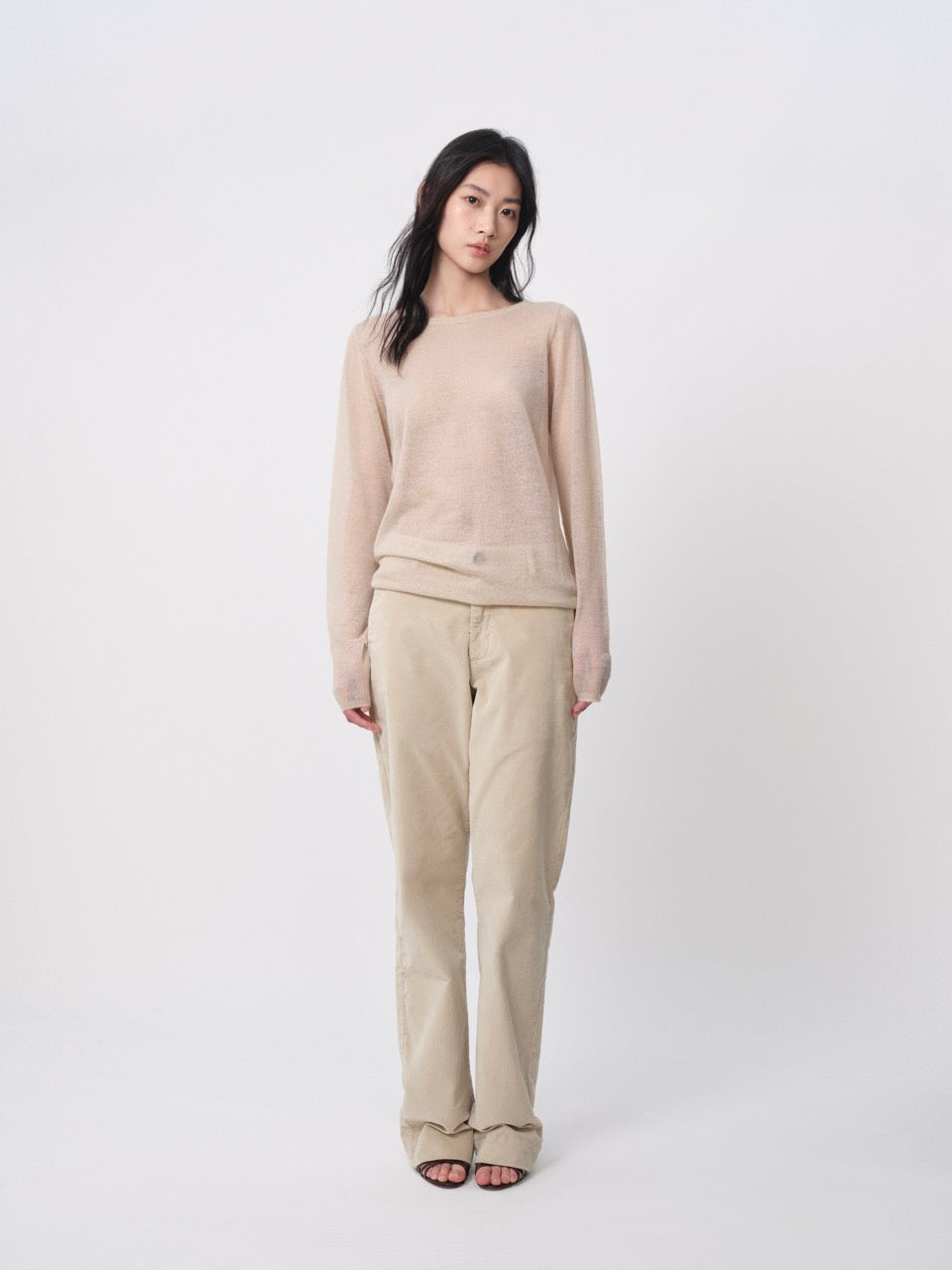 The Botanist Basil Mohair Sweater