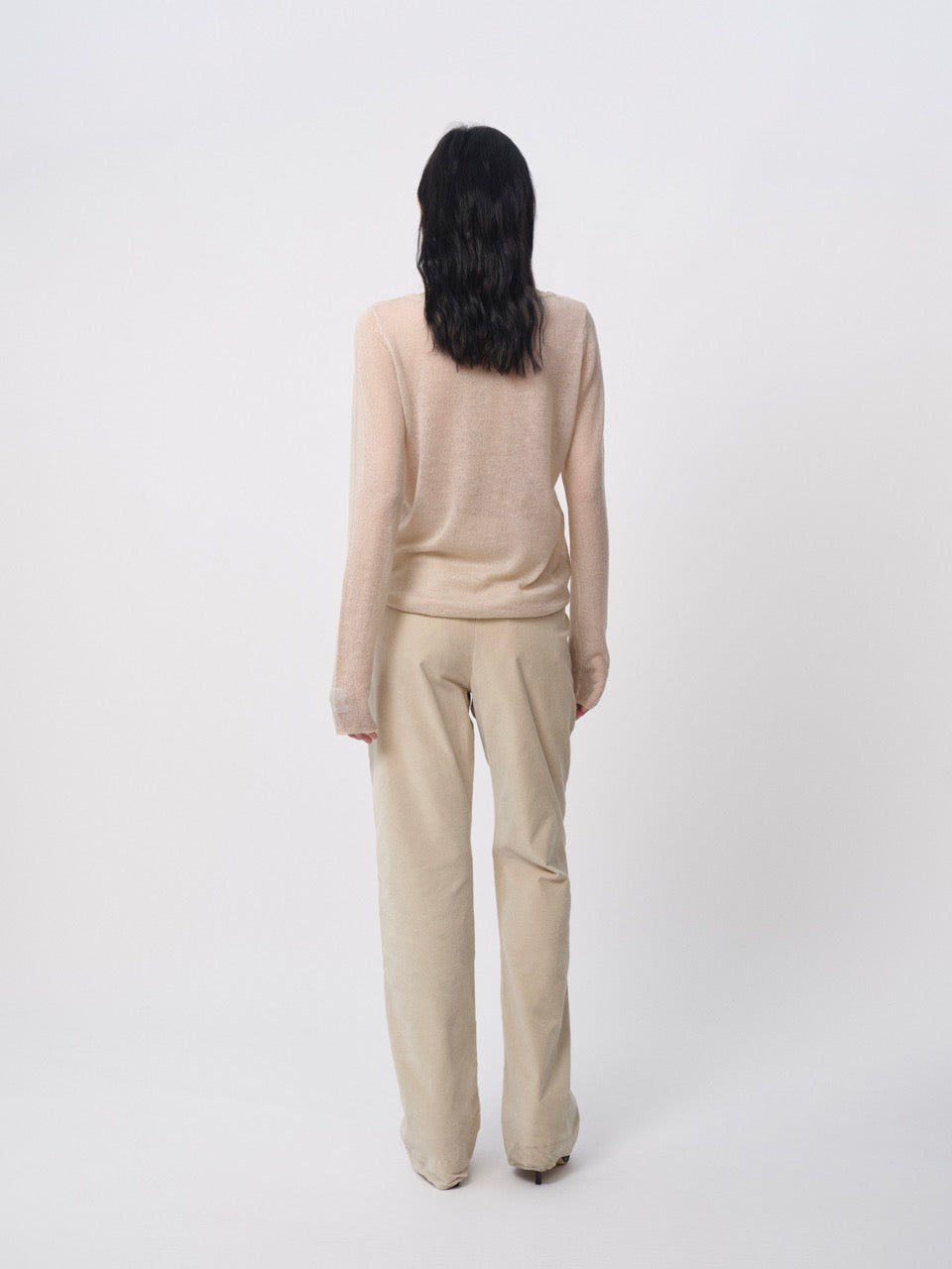 The Botanist Vanilla Mohair Sweater