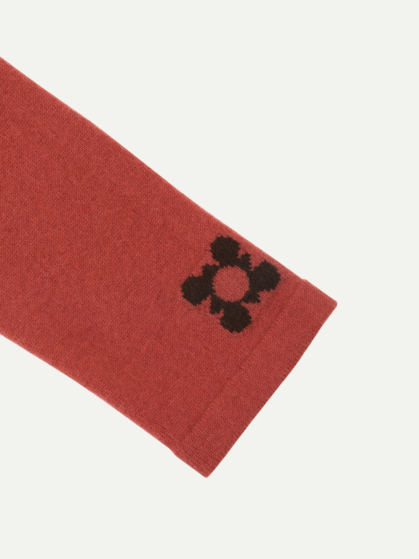 The Baker Tomato Cashmere V-Neck Polo