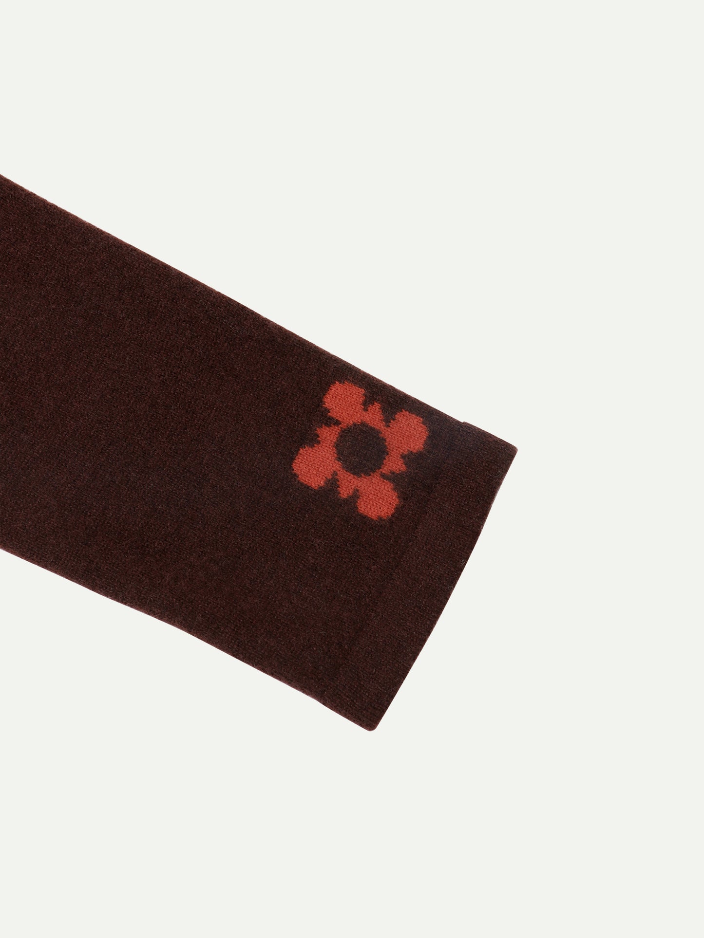 The Baker Truffle Cashmere V-Neck Polo