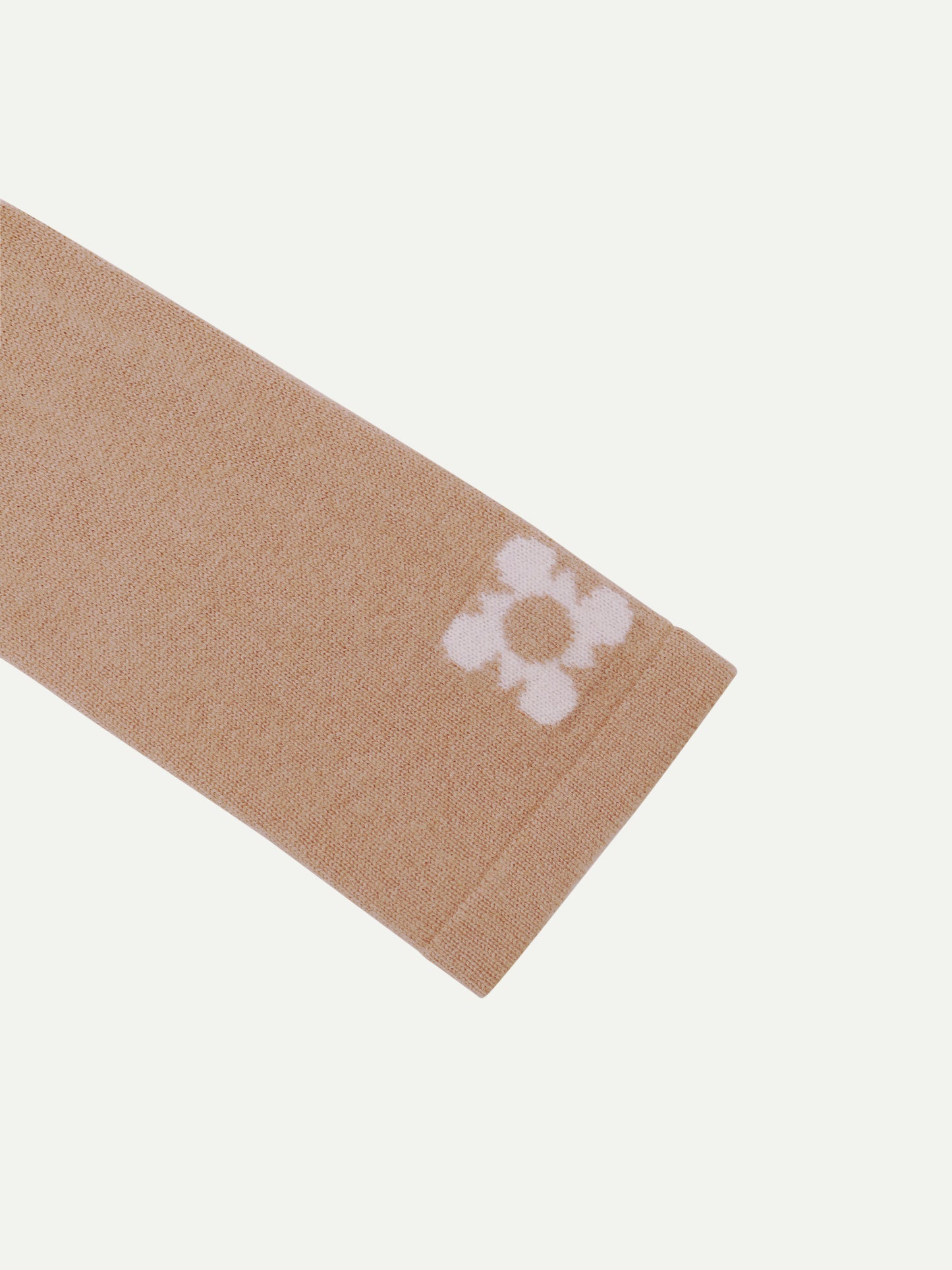 The Baker Brunost Cashmere V-Neck Polo