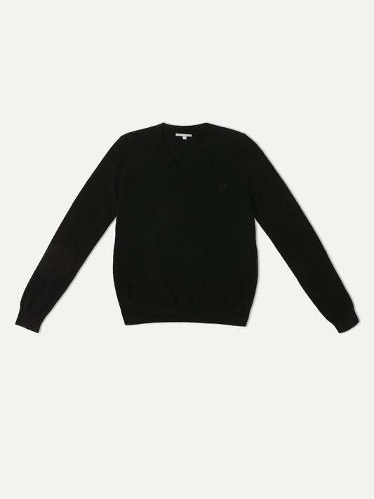 The Curator Ink Sofa V neck Cashmere Sweater