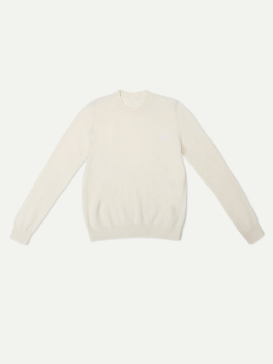 The Designer Pearl Sofa Crew Neck Cashmere Sweater