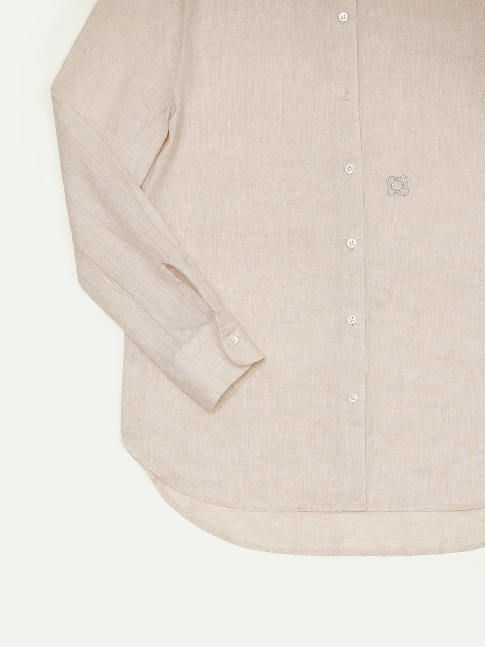 The Gardener Linen Shirt Ginkgo