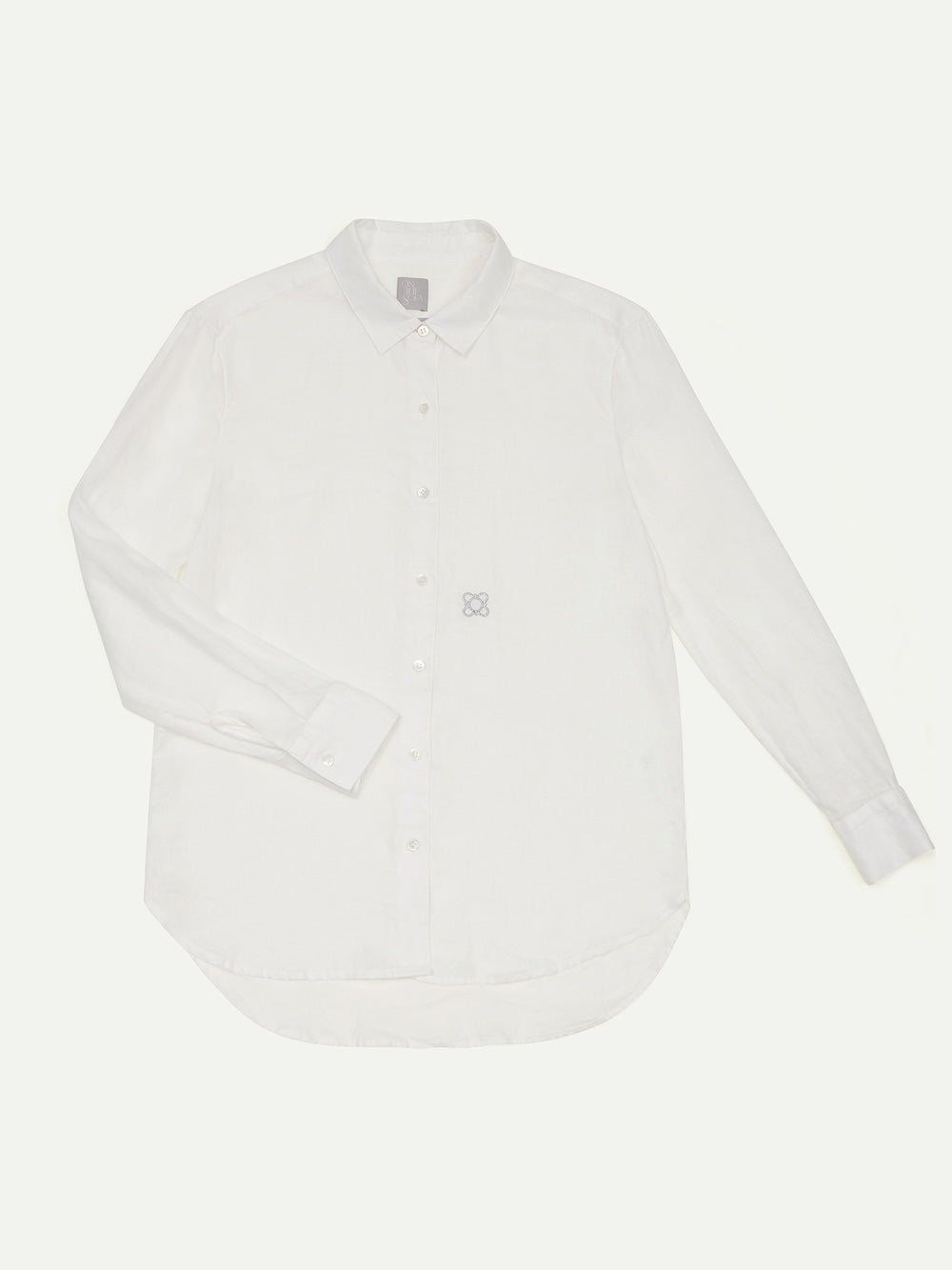 The Gardener Linen Shirt Jasmine