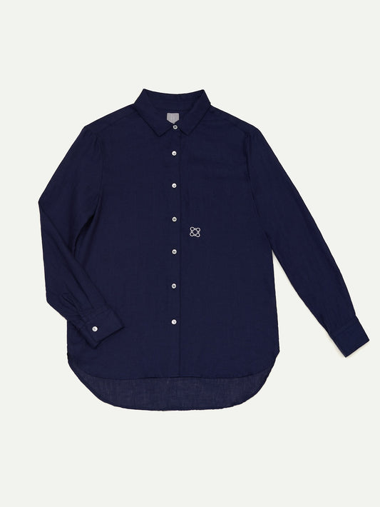 The Gardener Linen Shirt Juniper