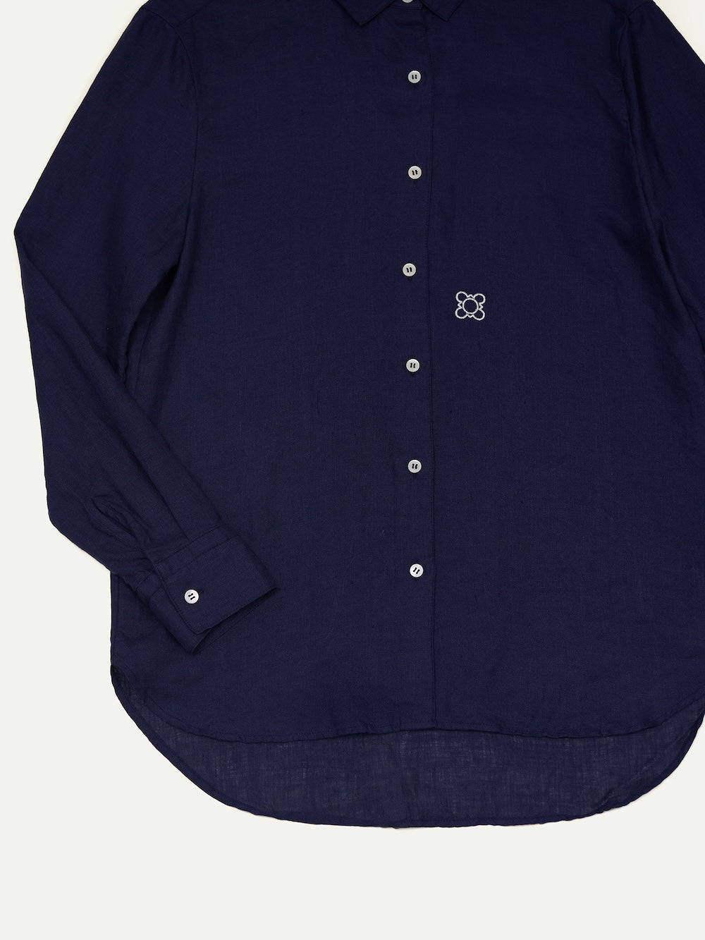 The Gardener Linen Shirt Juniper