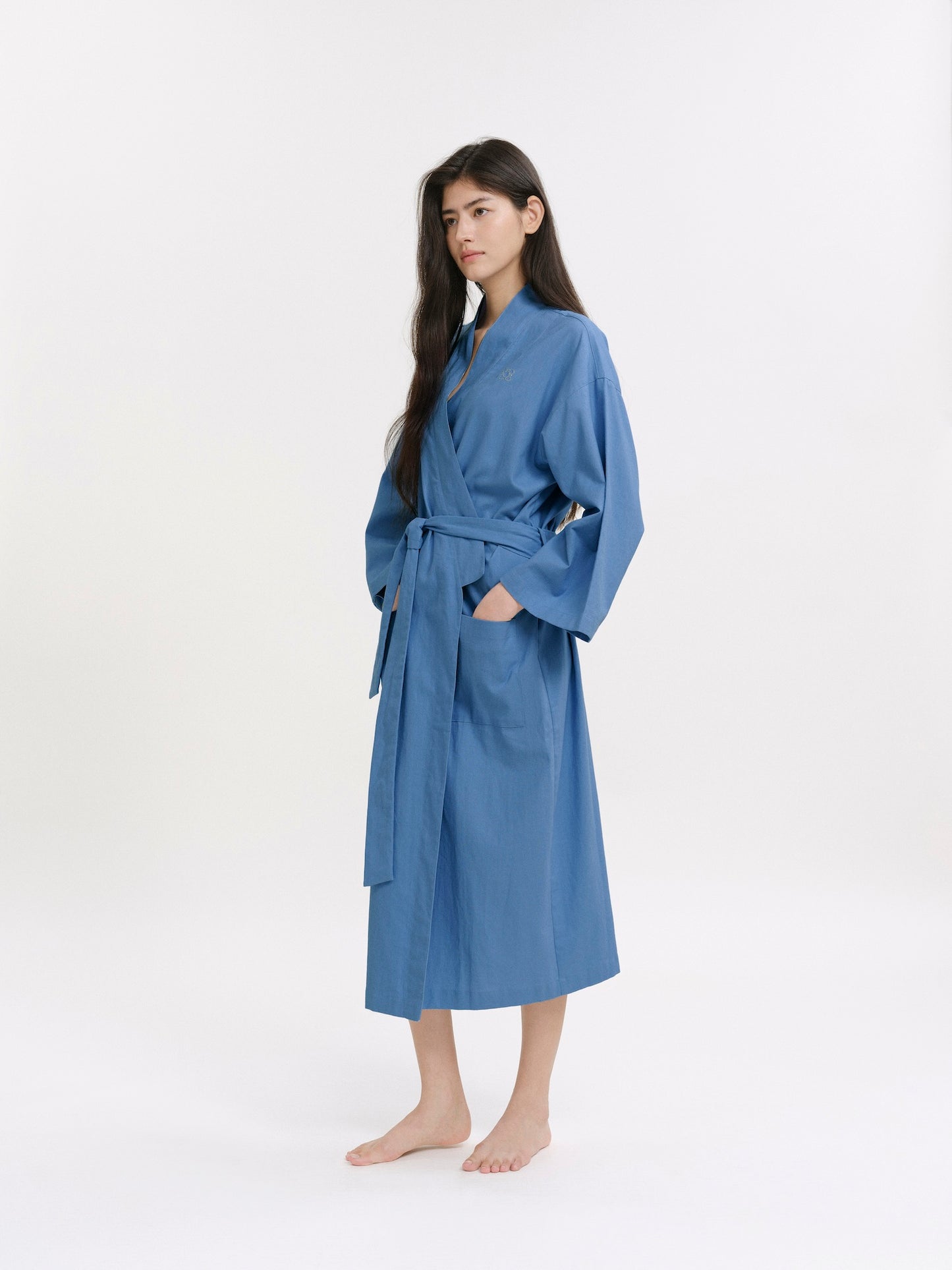 Room 707 The Sofa Robe Bluebell