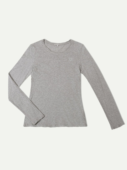 The Traveler Marble Sofa Cotton Crew Neck Long Sleeve