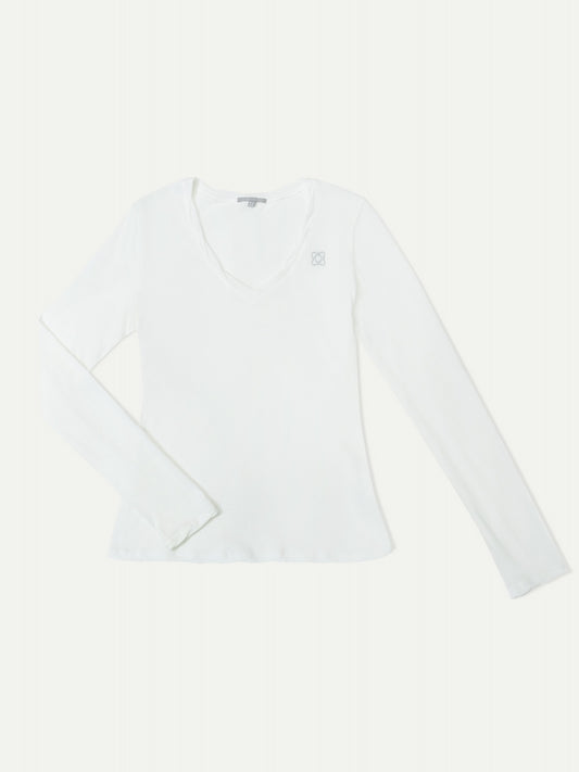 The Traveler Salt Sofa Cotton V neck Long Sleeve