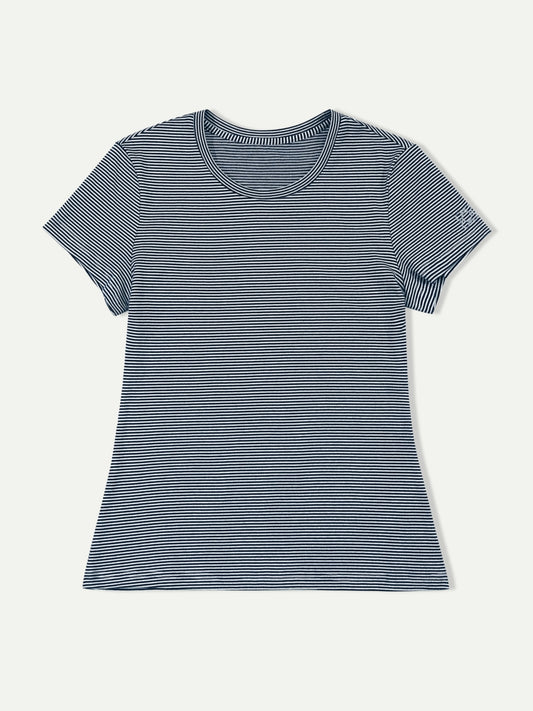 The Traveler Striped T-Shirt Piano 01