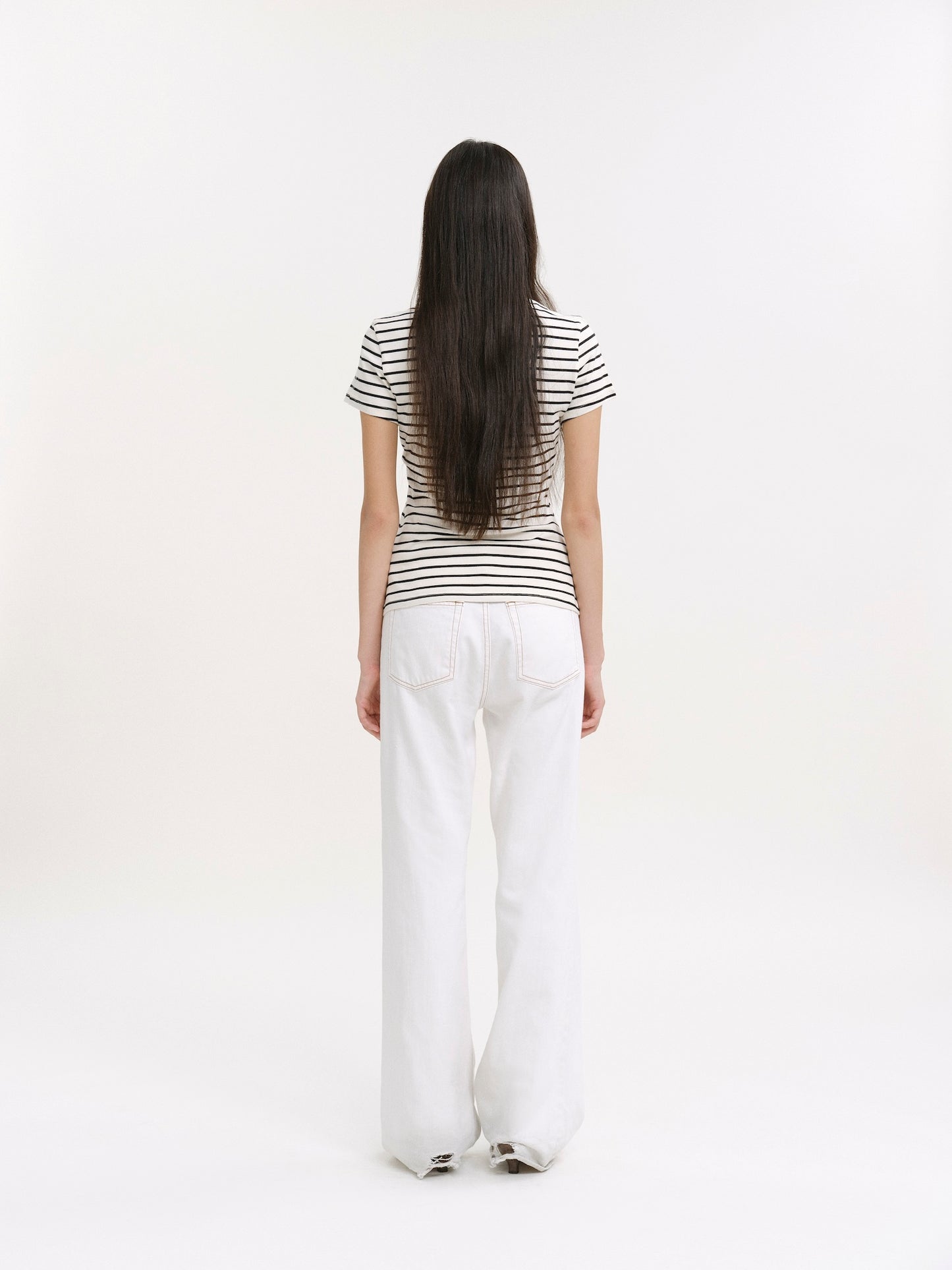 The Traveler Striped T-Shirt Piano 02