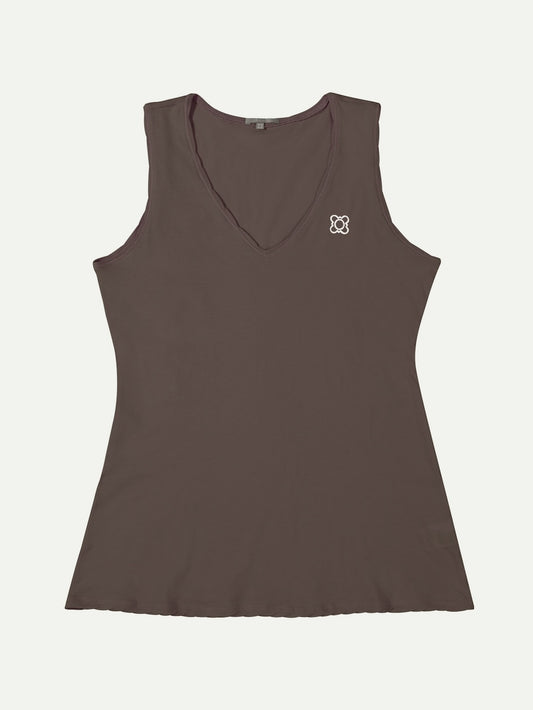 The Etoile Tank Top Ebony
